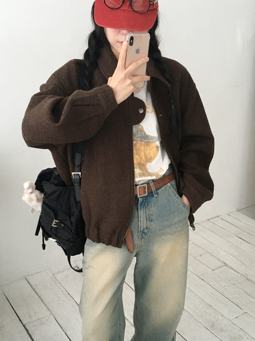 BEFORE SUNRISE東大門㊣直郵女裝新款推薦真品職業熱賣夾克BEFORE SUNRISE夾克
