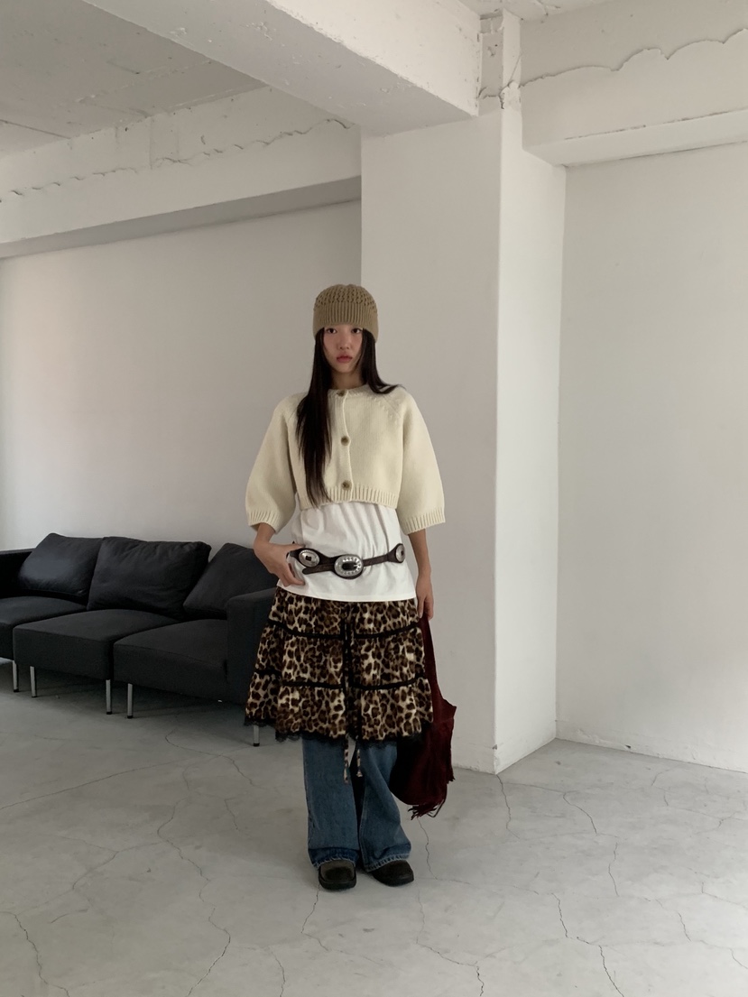 SUNDER MARKET韓國直郵㊣女士新款真品25秋冬人氣針織衫羊毛SUNDER MARKET針織衫