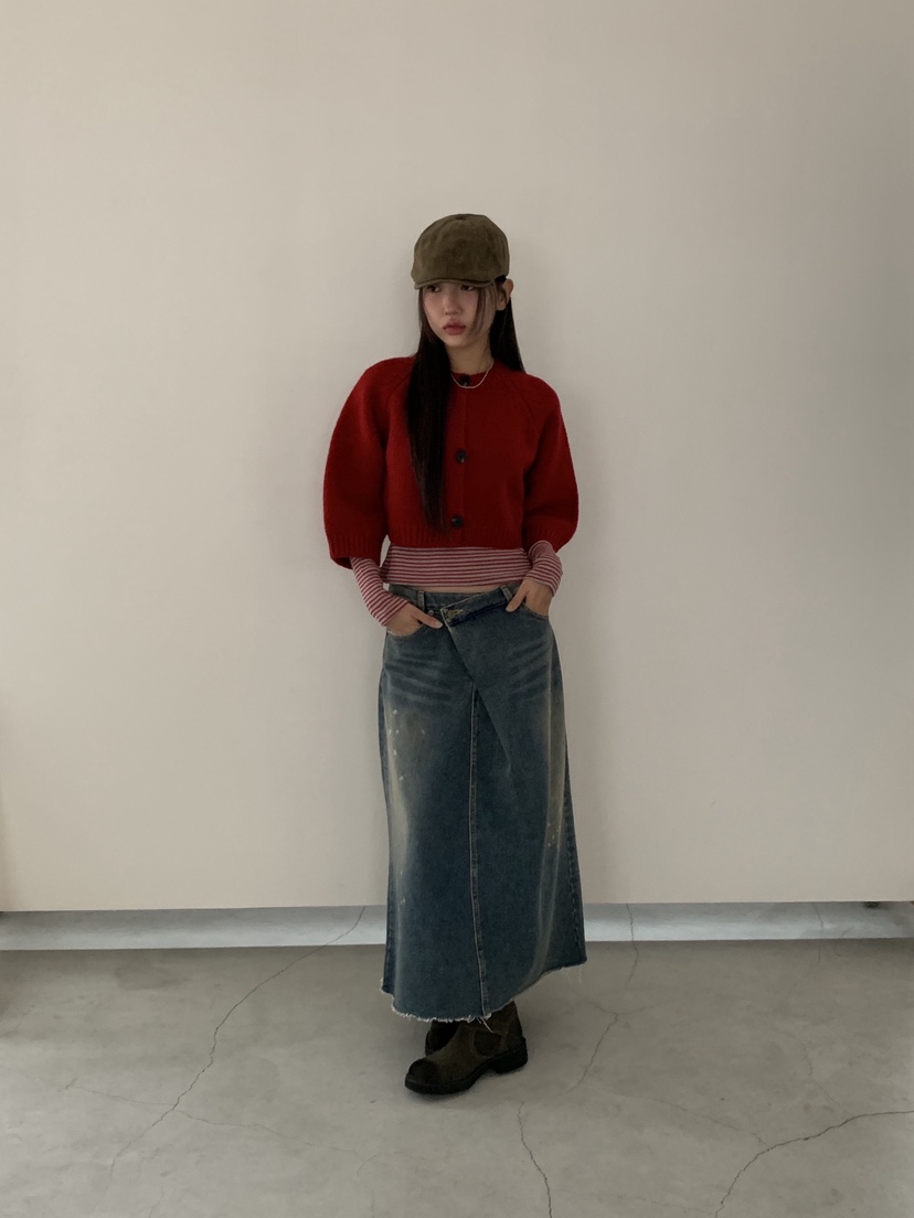 SUNDER MARKET韓國直郵㊣女士新款真品25秋冬人氣針織衫羊毛SUNDER MARKET針織衫