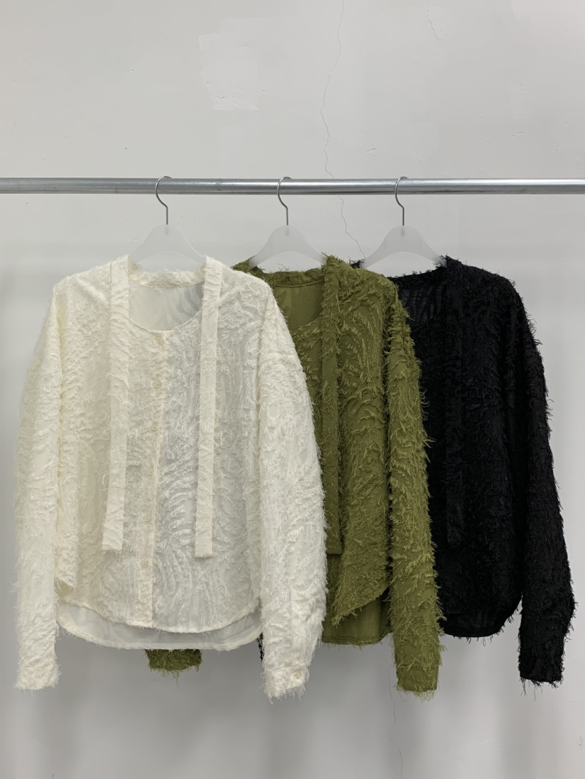 MOSMOS東大門㊣實拍女裝新品人氣25秋冬真品時尚襯衫蕾絲衫MOSMOS襯衫/蕾絲衫