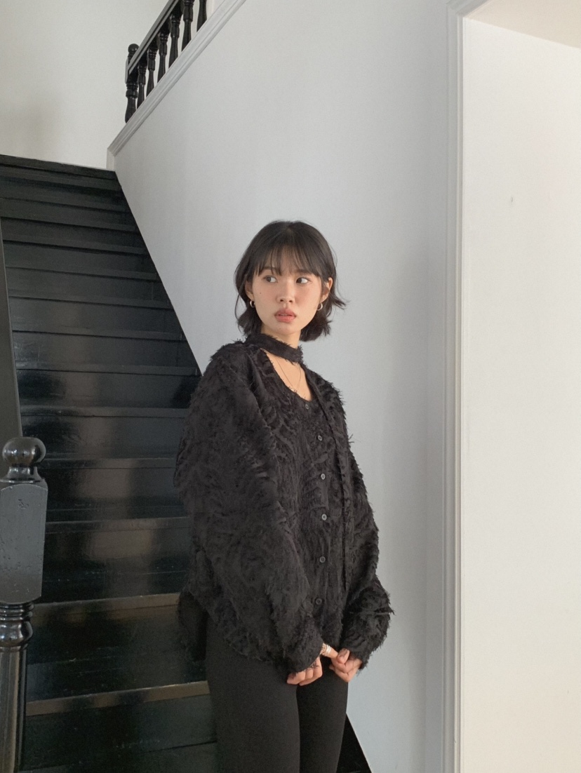 MOSMOS東大門㊣實拍女裝新品人氣25秋冬真品時尚襯衫蕾絲衫MOSMOS襯衫/蕾絲衫