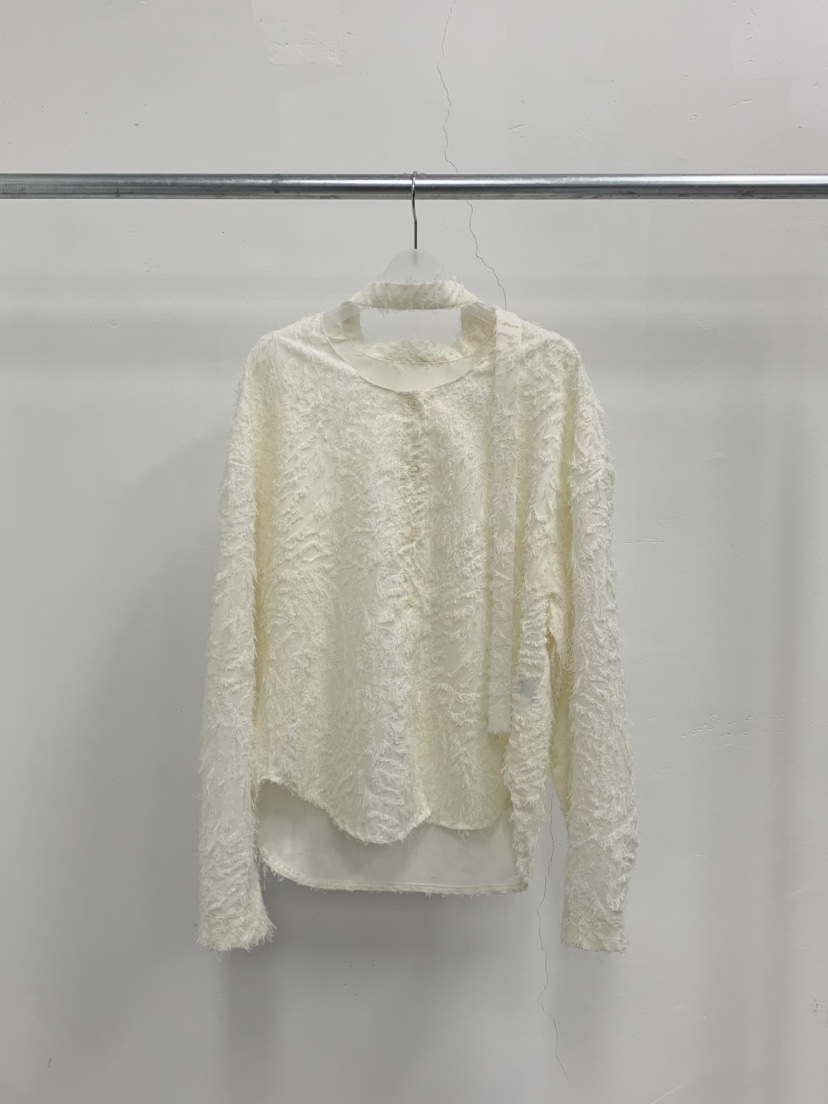 MOSMOS東大門㊣實拍女裝新品人氣25秋冬真品時尚襯衫蕾絲衫MOSMOS襯衫/蕾絲衫圖色2