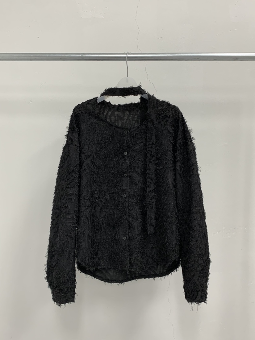 MOSMOS東大門㊣實拍女裝新品人氣25秋冬真品時尚襯衫蕾絲衫MOSMOS襯衫/蕾絲衫圖色3