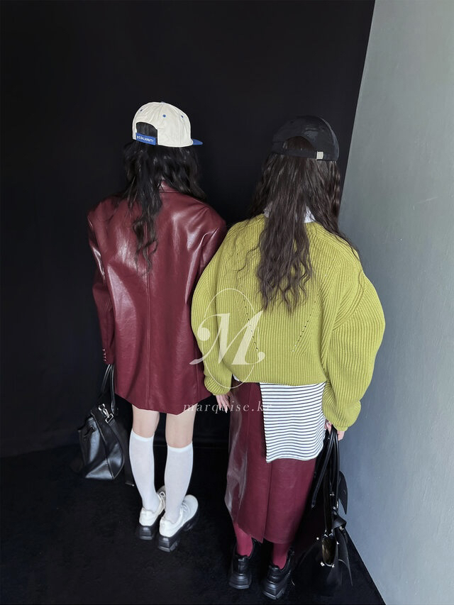 OURWAVE/OUR ROOM韓國直郵㊣女裝新款人氣熱賣針織衫寬松棉Our Wave/Our Room針織衫
