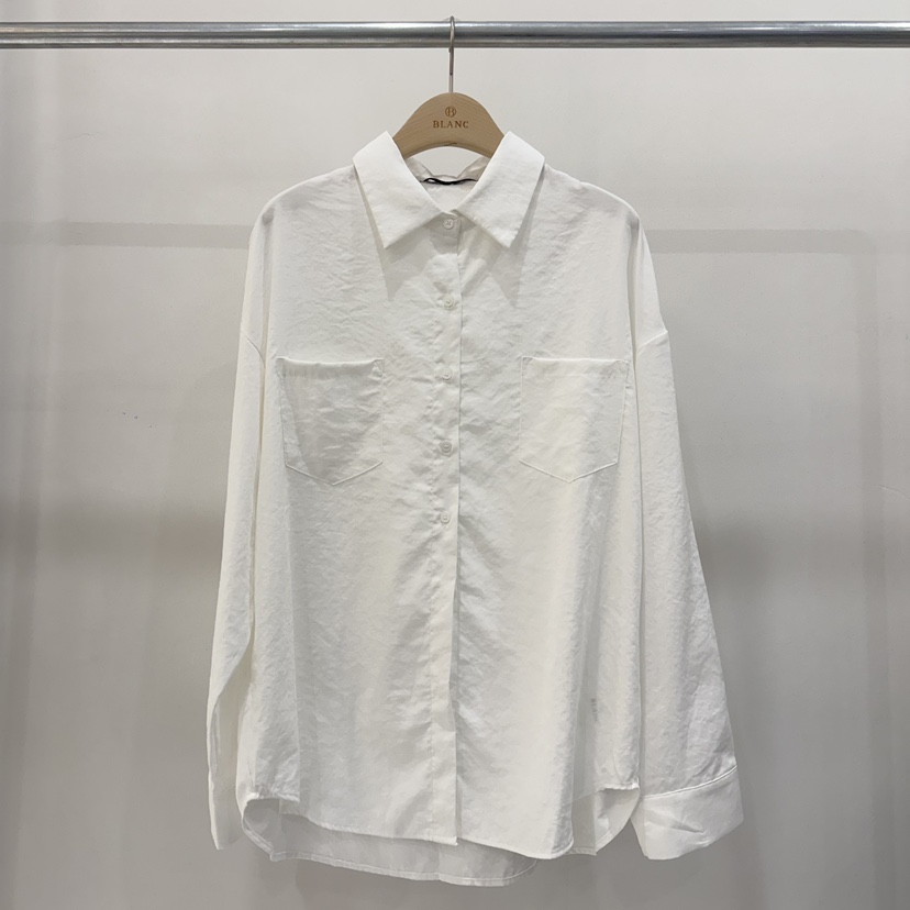 BLANC-A東大門㊣直郵女裝新款熱賣職業時尚休閑襯衫蕾絲衫BLANC-A襯衫/蕾絲衫圖色1
