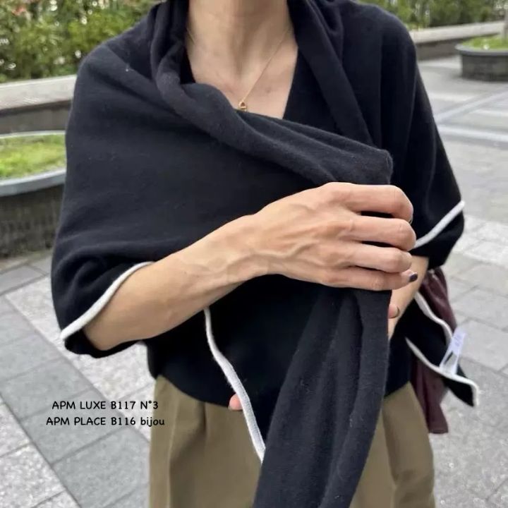 N3韓國直郵㊣女裝新款職業人氣時尚熱賣推薦休閑圍巾披肩羊毛N3圍巾/披肩