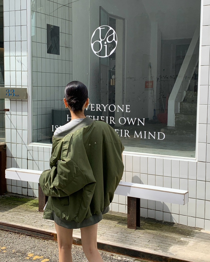 REVE CITE-L東大門㊣代購女裝新品熱賣休閑真品25秋冬夾克REVE CITE夾克