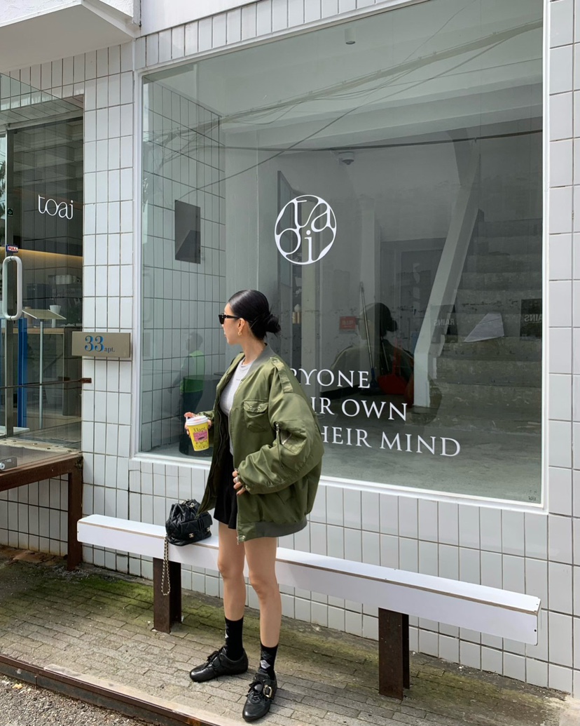 REVE CITE-L東大門㊣代購女裝新品熱賣休閑真品25秋冬夾克REVE CITE夾克