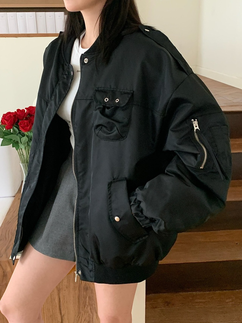 REVE CITE-L東大門㊣代購女裝新品熱賣休閑真品25秋冬夾克REVE CITE夾克
