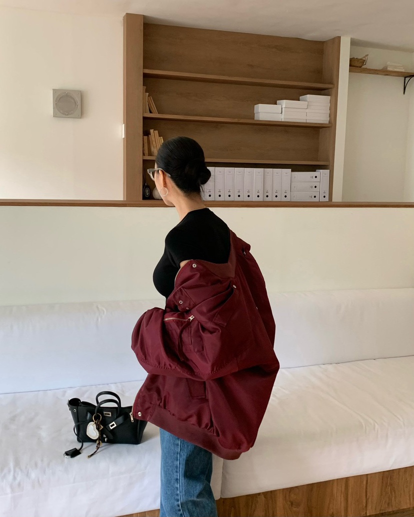 REVE CITE-L東大門㊣代購女裝新品熱賣休閑真品25秋冬夾克REVE CITE夾克