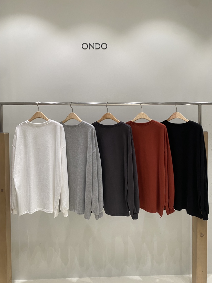 ONDO-P韓國直郵㊣女士新品推薦25秋冬時尚真品長袖T恤拉絨ONDO-P長袖T恤