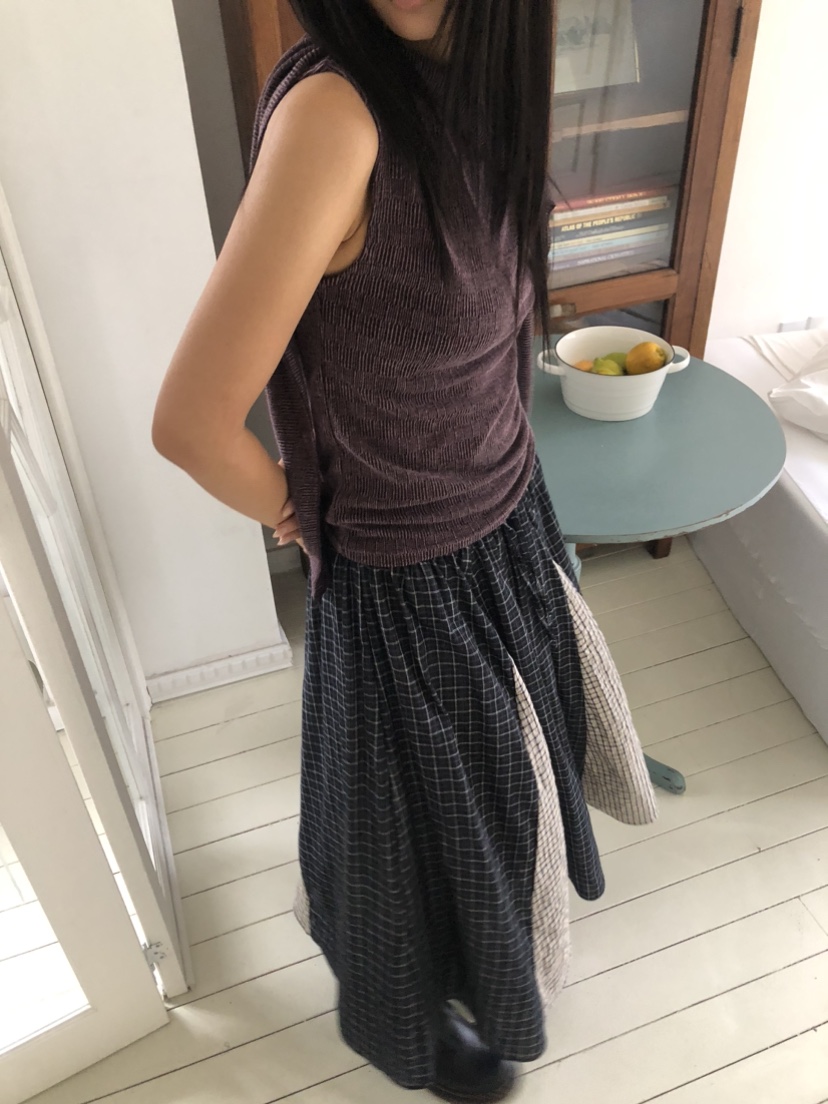 FLASH東大門㊣直郵女裝新品職業真品時尚休閑25秋冬吊帶背心圍巾FLASH吊帶/背心