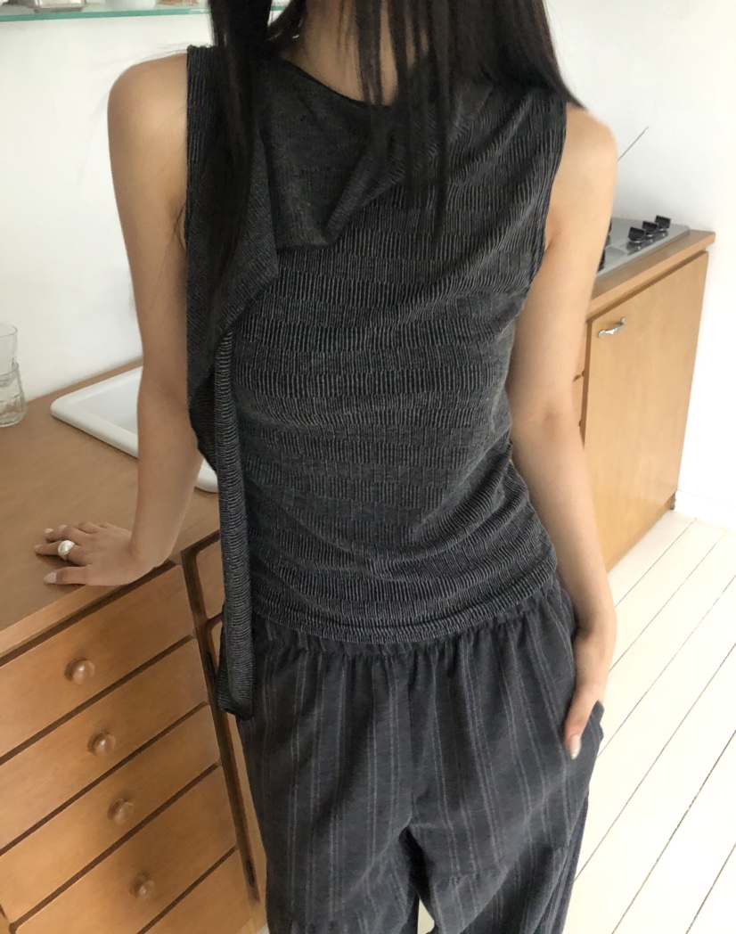 FLASH東大門㊣直郵女裝新品職業真品時尚休閑25秋冬吊帶背心圍巾FLASH吊帶/背心圖色2