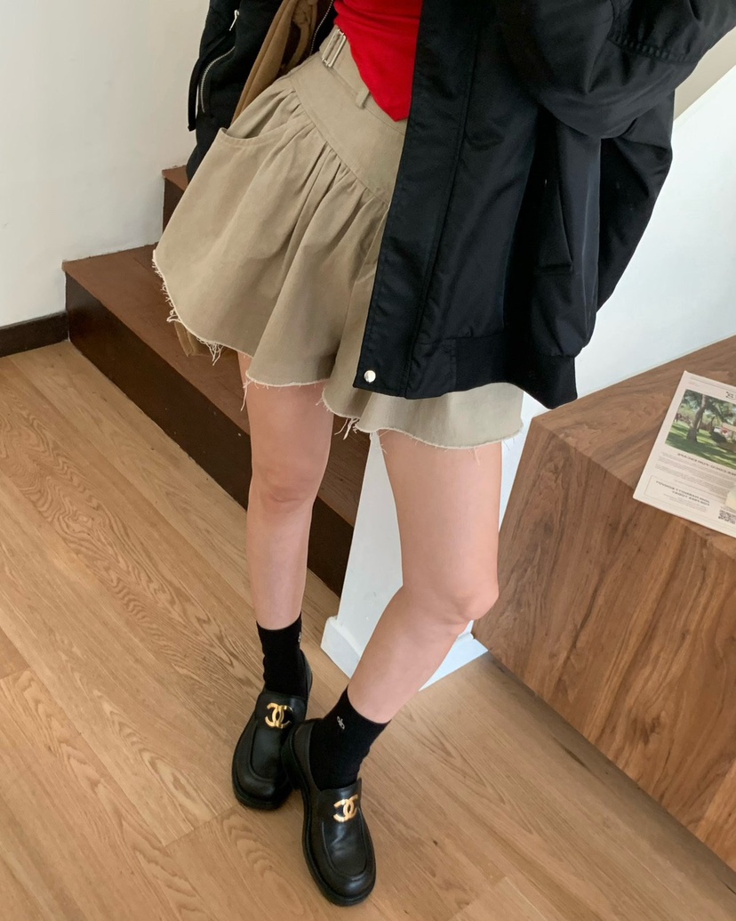 REVE CITE-L東大門㊣直郵女士新款25秋冬熱賣職業休閑裙褲REVE CITE裙褲