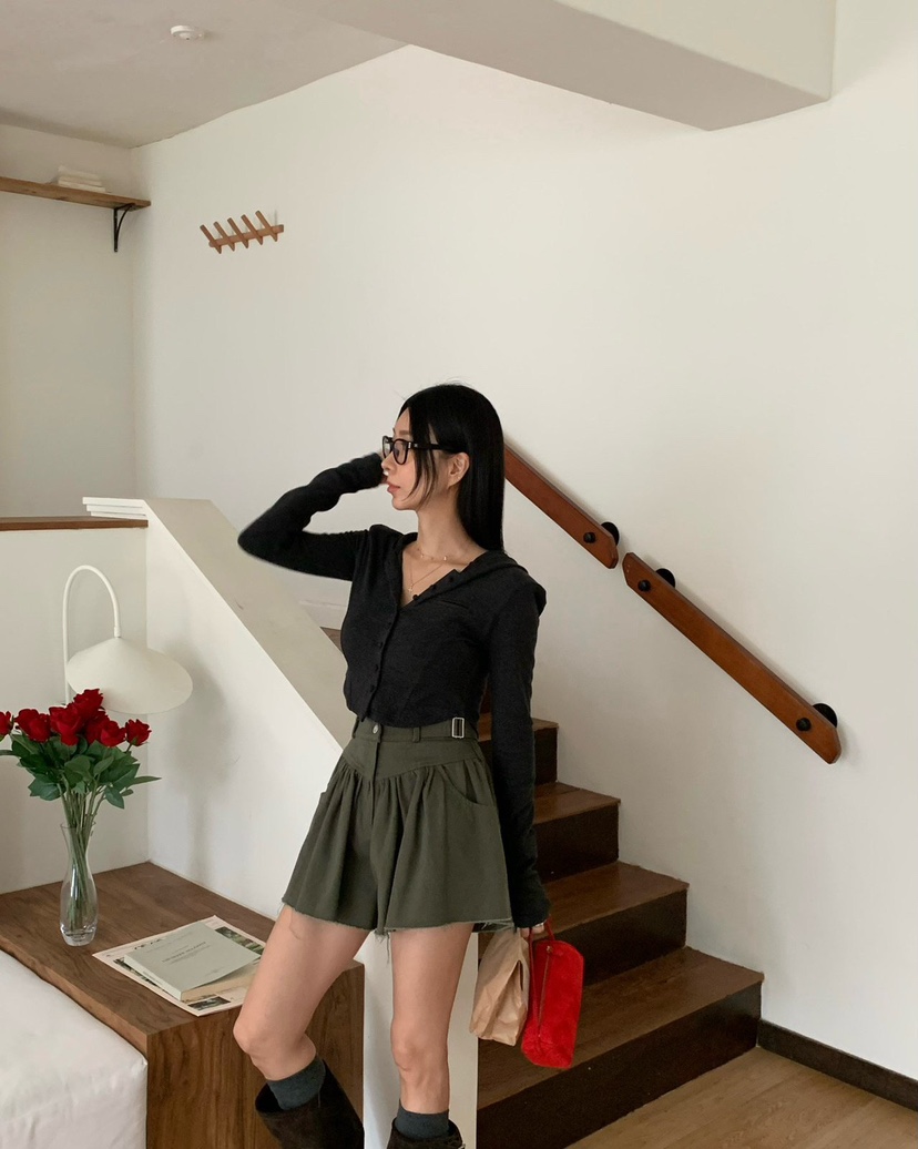 REVE CITE-L東大門㊣直郵女士新款25秋冬熱賣職業休閑裙褲REVE CITE裙褲