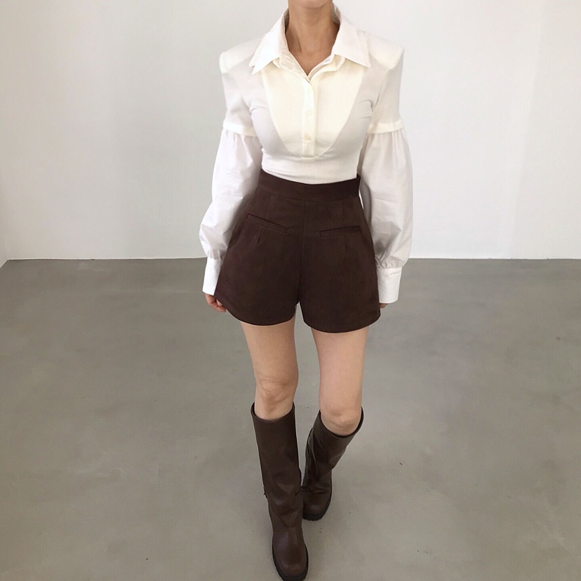 2TWO MOON韓國代購㊣女士新款真品休閑熱賣25秋冬襯衫蕾絲衫2TWO MOON襯衫/蕾絲衫