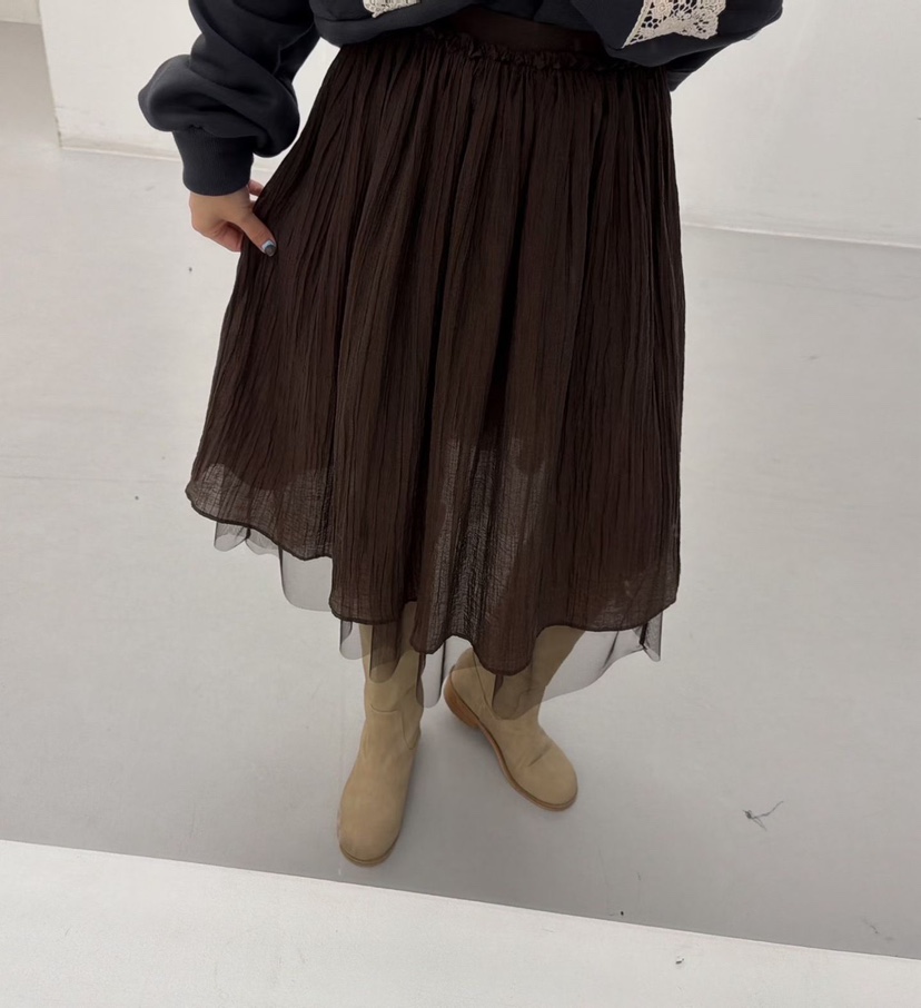 LOVABLE東大門㊣直郵女士新品休閑職業25秋冬推薦半身裙中短裙LOVABLE半身裙/中短裙