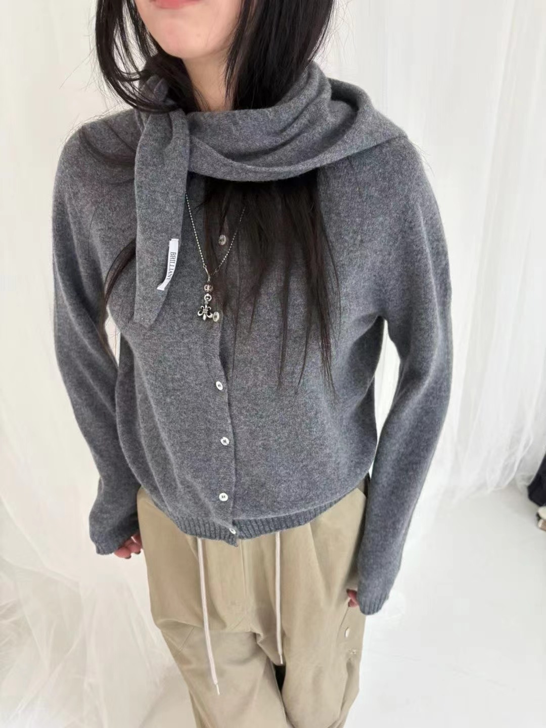 BRILLIANT東大門㊣直郵女裝新品真品熱賣休閑推薦時尚人氣套裝BRILLIANT套裝圖色2