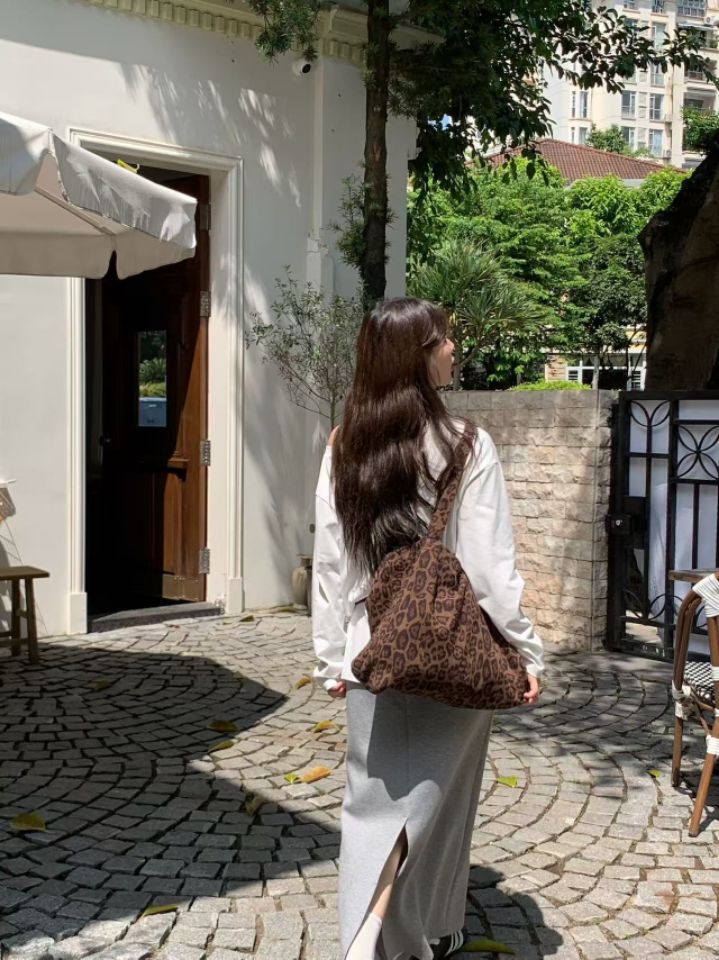 STAY HERE東大門㊣代購女士新品真品人氣推薦休閑單肩斜跨包STAY HERE單肩/斜跨包