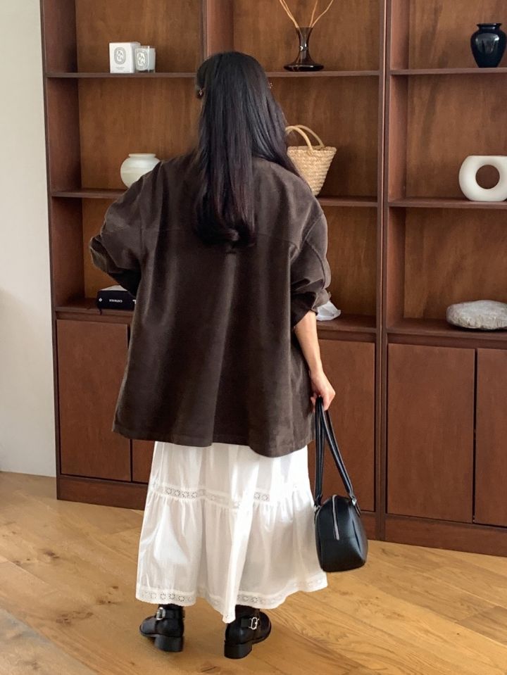 STAY HERE東大門㊣直郵女士新款人氣休閑真品25秋冬夾克絨面革STAY HERE夾克