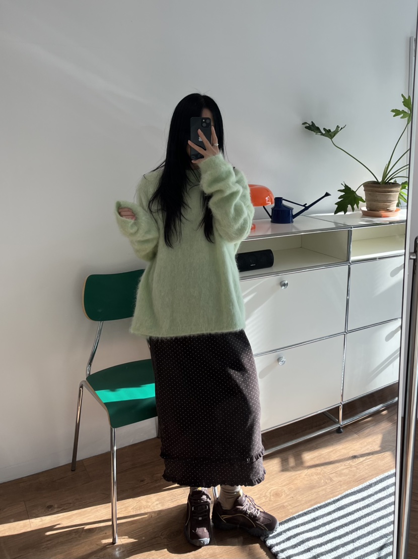 LEMATIN韓國代購㊣女士新款25秋冬職業人氣推薦休閑時尚長裙LEMATIN長裙