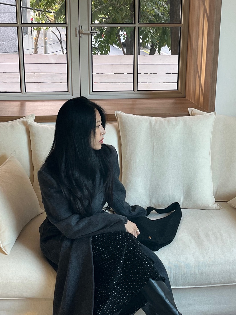 LEMATIN韓國代購㊣女士新款25秋冬職業人氣推薦休閑時尚長裙LEMATIN長裙