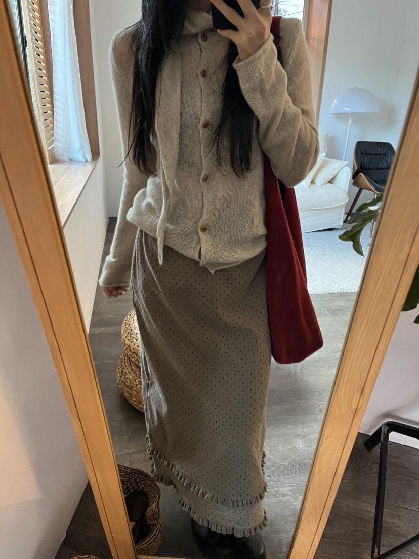 LEMATIN東大門㊣代購女士新品熱賣25秋冬推薦針織衫圍巾開衫LEMATIN針織衫