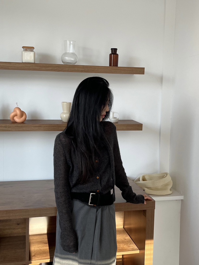 LEMATIN東大門㊣代購女士新品熱賣25秋冬推薦針織衫圍巾開衫LEMATIN針織衫