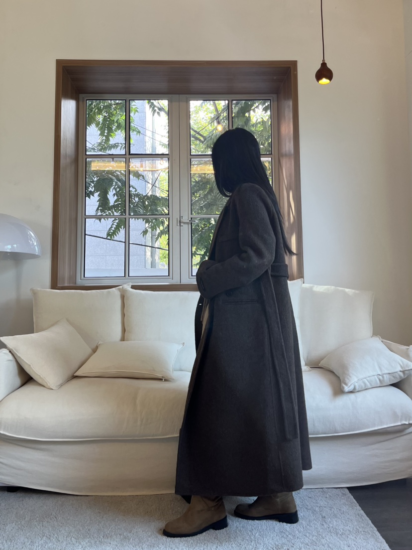 LEMATIN韓國直郵㊣女裝新款時尚真品熱賣推薦25秋冬中長款大衣LEMATIN中長款大衣
