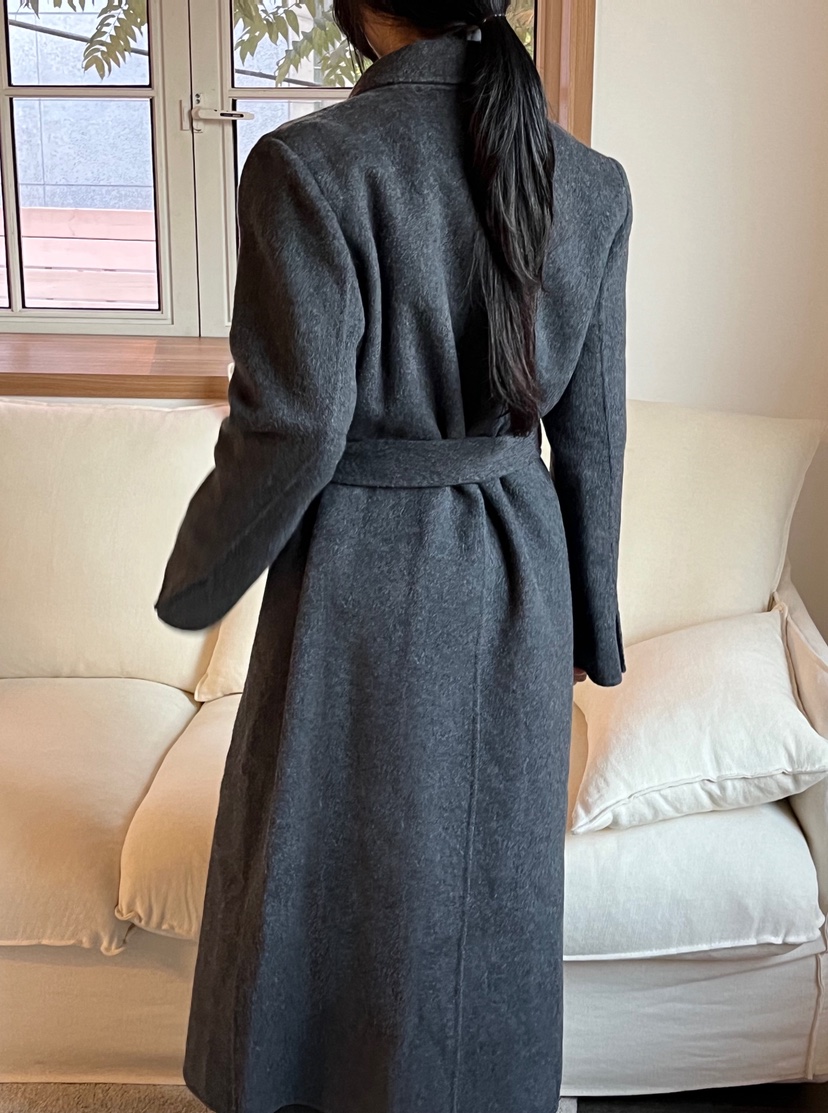 LEMATIN韓國直郵㊣女裝新款時尚真品熱賣推薦25秋冬中長款大衣LEMATIN中長款大衣