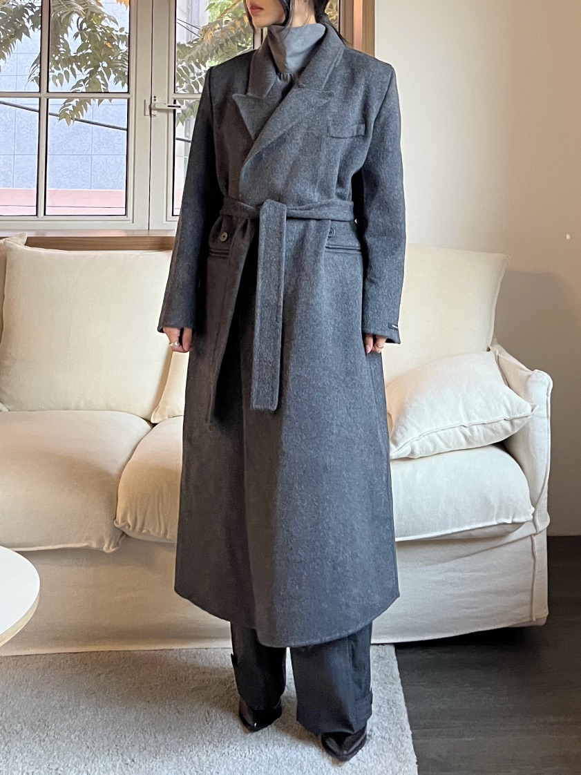LEMATIN韓國直郵㊣女裝新款時尚真品熱賣推薦25秋冬中長款大衣LEMATIN中長款大衣