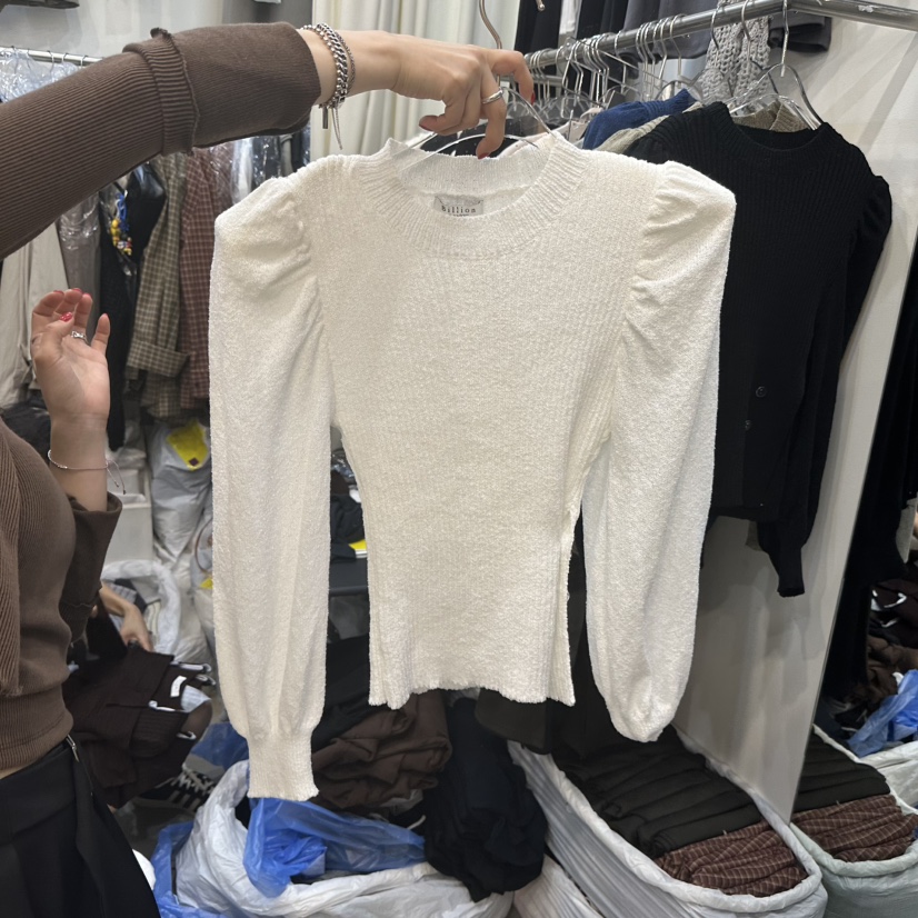 BILLION-L東大門㊣代購女士新品推薦時尚熱賣職業25秋冬針織衫BILLION-L針織衫圖色3