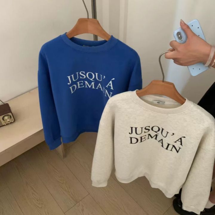 STAY HERE韓國直郵㊣女裝新款推薦休閑真品人氣職業25秋冬衛衣STAY HERE衛衣