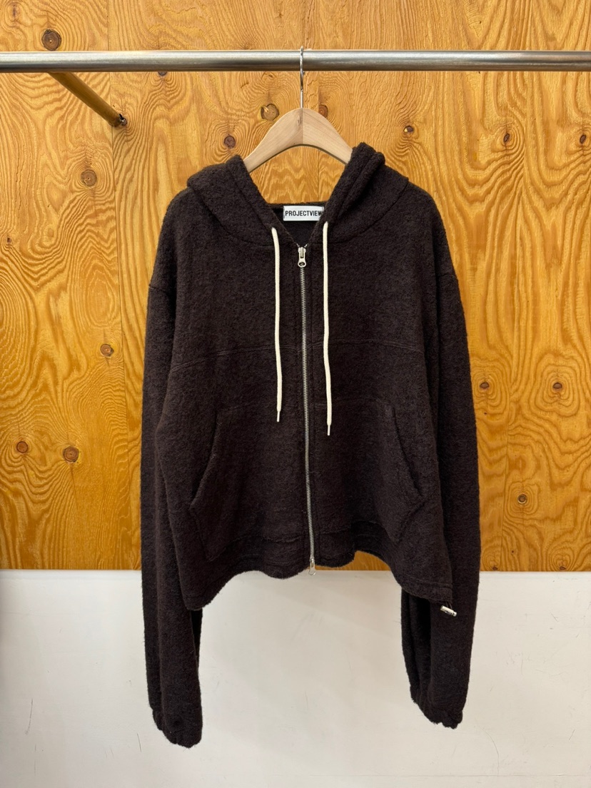 PROJECTVIEW東大門㊣實拍女裝新品25秋冬真品職業夾克拉鏈連帽PROJECTVIEW夾克圖色3