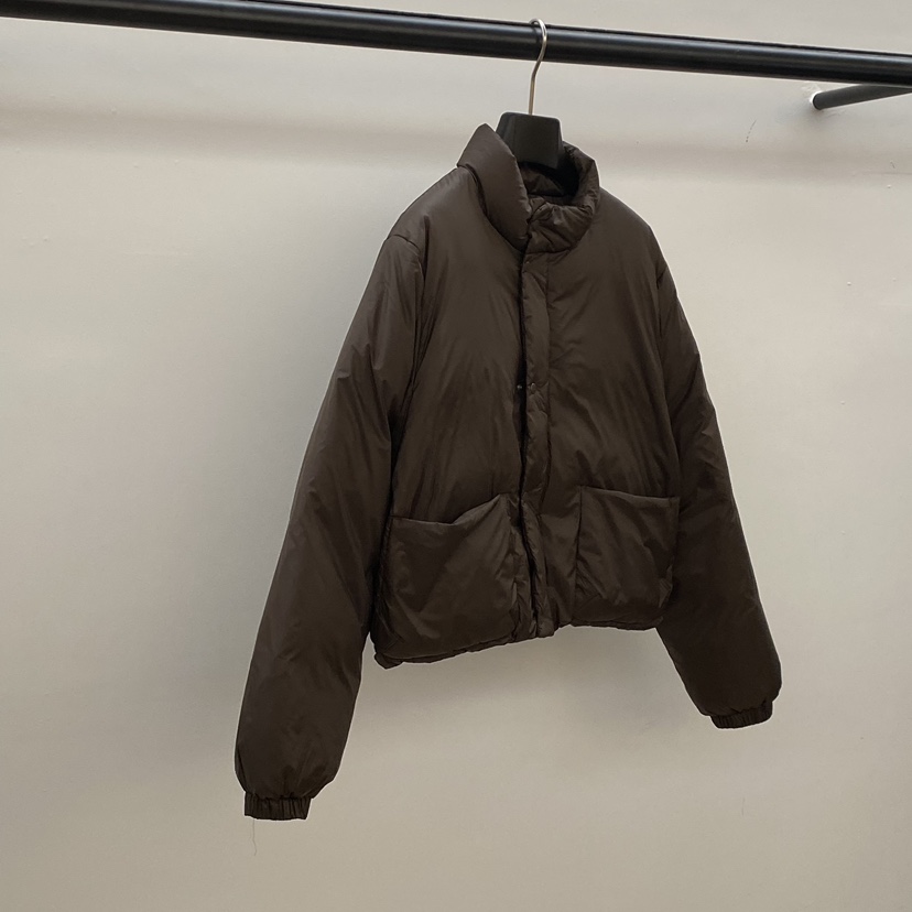 ID東大門㊣代購女裝新品推薦休閑25秋冬短款羽絨服口袋填充ID短款羽絨服