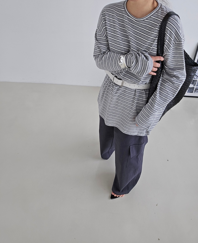 J SHOP韓國直郵㊣女裝新款職業25秋冬人氣時尚熱賣長袖T恤J_SHOP長袖T恤