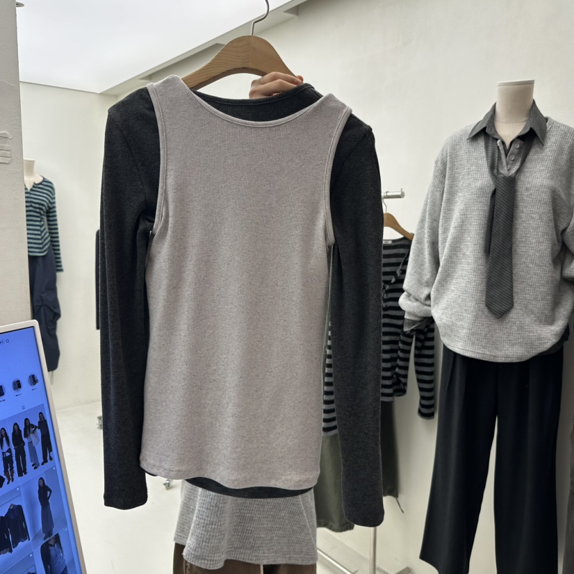 CHAV東大門㊣代購女裝新款25秋冬休閑推薦吊帶背心不含內搭CHAV吊帶/背心