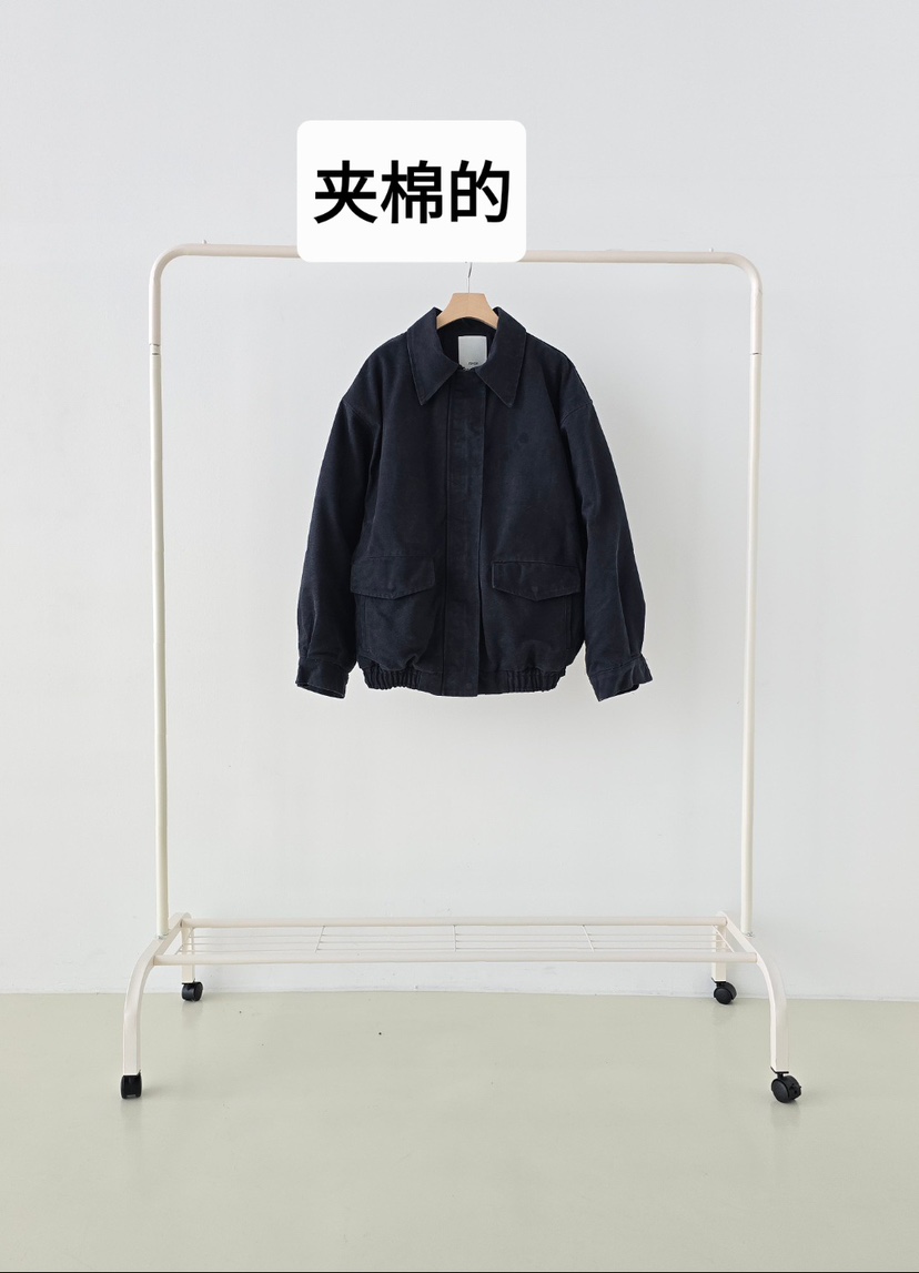 J SHOP東大門㊣實拍女裝新款推薦25秋冬真品時尚人氣夾克夾棉J_SHOP夾克