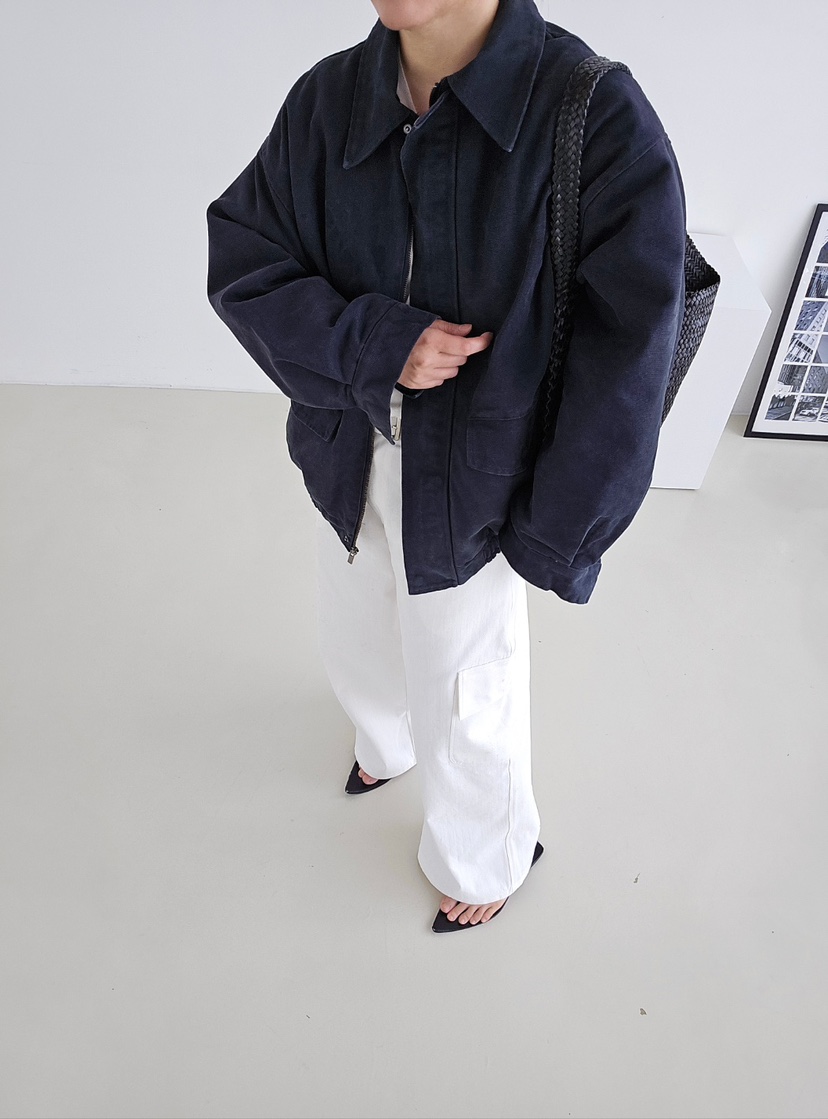 J SHOP東大門㊣實拍女裝新款推薦25秋冬真品時尚人氣夾克夾棉J_SHOP夾克