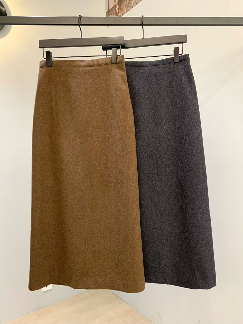 SOFTNESS東大門㊣實拍女士新品25秋冬時尚人氣休閑長裙羊毛Softness/Cosmic長裙