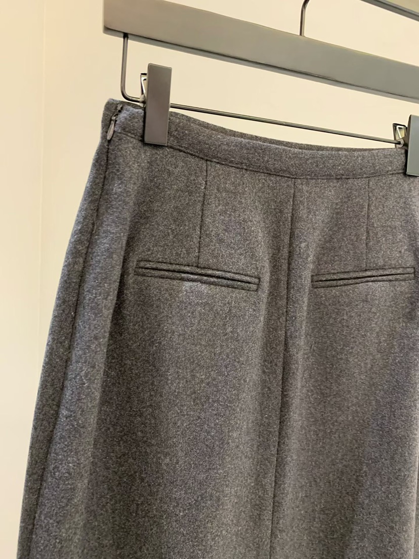 SOFTNESS東大門㊣實拍女士新品25秋冬時尚人氣休閑長裙羊毛Softness/Cosmic長裙