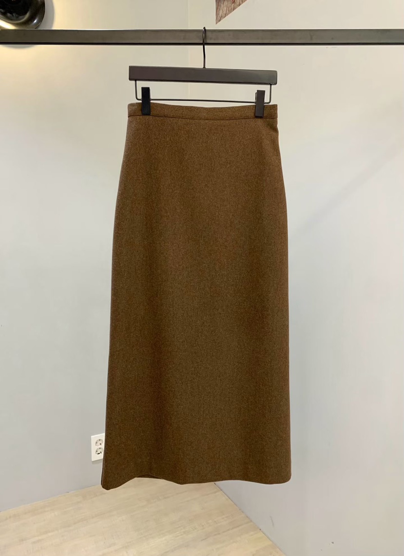 SOFTNESS東大門㊣實拍女士新品25秋冬時尚人氣休閑長裙羊毛Softness/Cosmic長裙圖色1