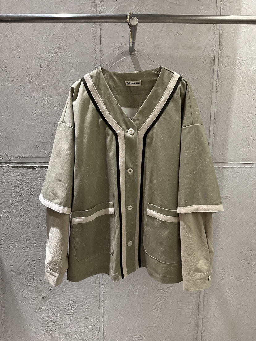 UNICO-p東大門㊣代購女裝新品休閑職業人氣熱賣夾克假兩件UNICO夾克圖色1