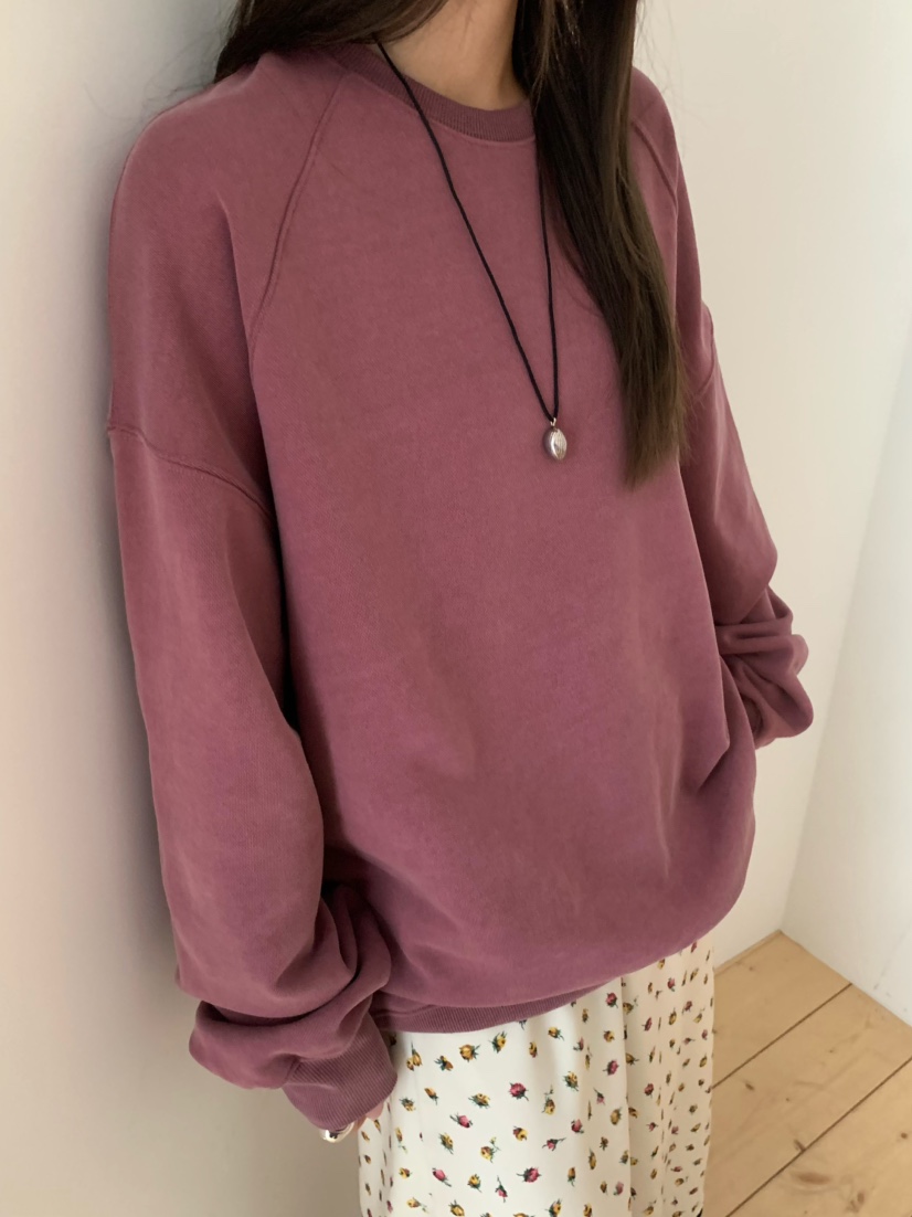 PEBBLE東大門㊣直郵女裝新品時尚人氣真品職業休閑衛衣刺繡PEBBLE/LAYER衛衣