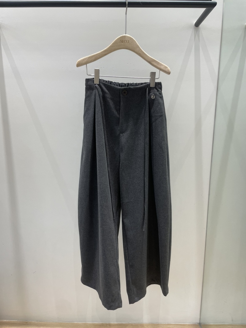 NEOUL東大門㊣直郵女裝新品25秋冬職業熱賣真品休閑人氣休閑褲NEOUL/ahin雙領標簽休閑褲圖色1