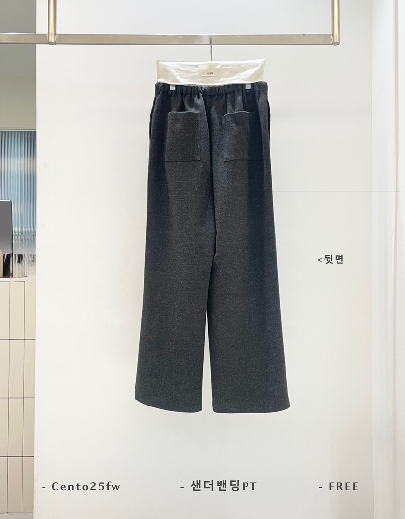 CENTO韓國直郵㊣女裝新品人氣熱賣25秋冬推薦時尚職業休閑褲CENTO休閑褲