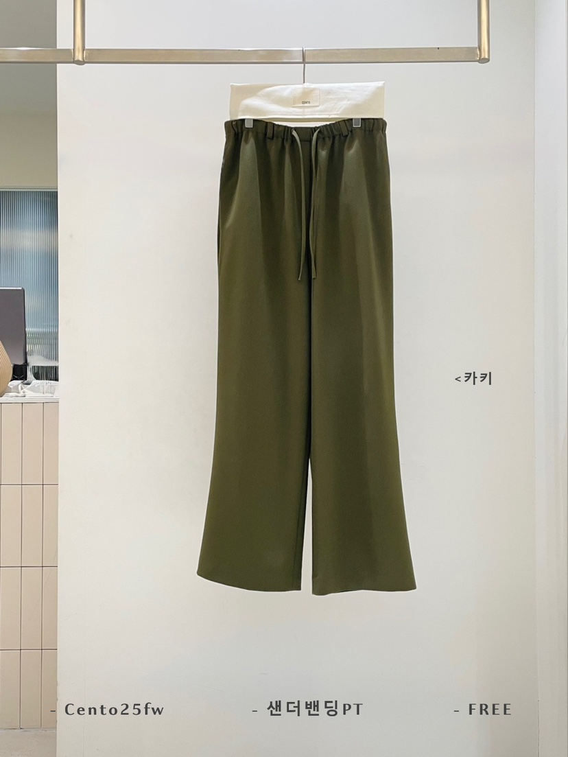 CENTO韓國直郵㊣女裝新品人氣熱賣25秋冬推薦時尚職業休閑褲CENTO休閑褲圖色1