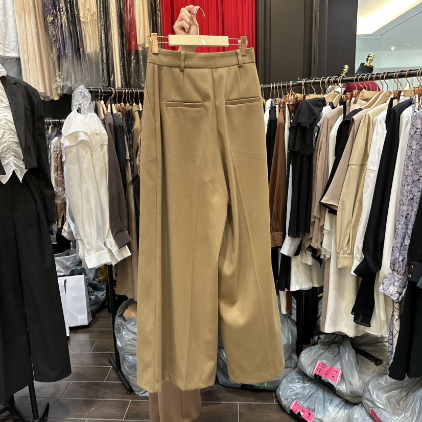HERISH-HAUTE東大門㊣直郵女士新品人氣25秋冬休閑推薦休閑褲HERISH-HAUTE休閑褲