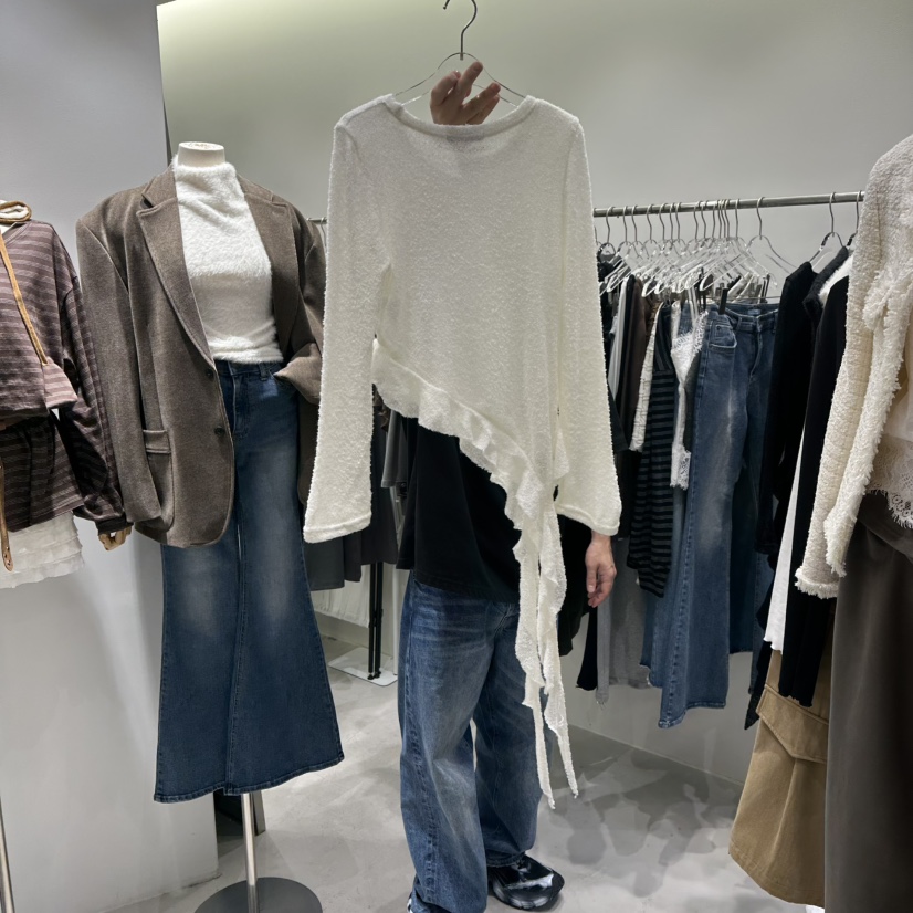 BAIE.38東大門㊣代購女裝新款職業人氣熱賣時尚25秋冬長袖T恤BAIE.38長袖T恤