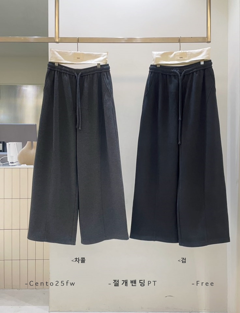 CENTO東大門㊣直郵女裝新款熱賣真品休閑25秋冬時尚人氣休閑褲CENTO休閑褲
